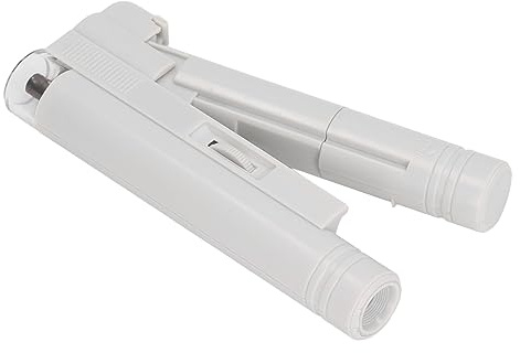 HUSHUI 150-faches Digitales Handmikroskop, Tragbare Lupe mit LED-Licht und Skala für die Beobachtung von Münzstoffelektronik