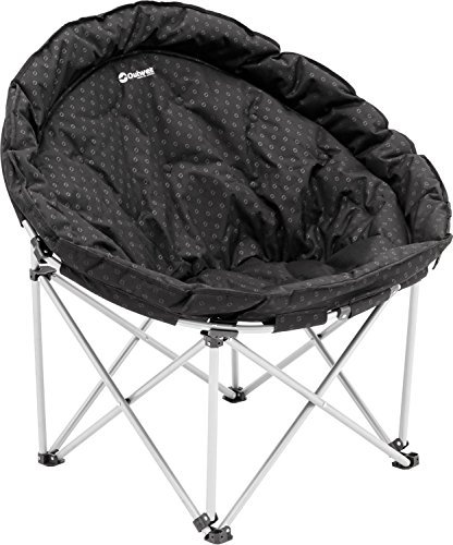 Outwell Campingstuhl Casilda XL, Black, 104 x 63 x 90 cm (WxDxH), 470236