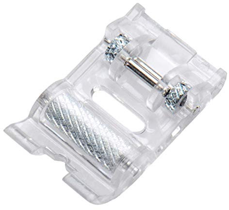 STORMSHOPPING Roller Sewing Machine Presser Foot - Fits All Low Shank Snap-On Singer, Brother, Babylock, Euro-Pro, Janome, Kenmore, White, Juki, New Home, Simplicity, Elna and More