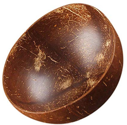 Bol de noix de coco biologique écologique, durable, léger, facile à nettoyer Bol de noix de coco à la main, coque de noix de coco naturelle Natural Bol végétalien Bols à fruits Bols à mélanger
