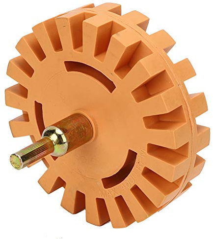 FTVOGUE Eliminación de adhesivos de 4 pulgadas Película de rueda Removedor de pegamento Calcomanía neumática Disco limpiador de pintura, Other air tools