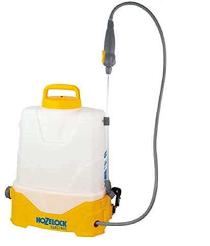 Hozelock - Pulvérisateur à Dos Electrique Pulsar 15L : Idéal pour Grandes Surfaces, Confortable, 3 Modes de Pulvérisation (1,5 à 3,5 Bar), 4H d'Autonomie, Filtre et Vidange Facile [4615 1240]