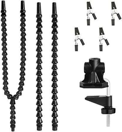iplusmile 1juego Soporte De Soldadura Brazos Flexibles y De Cocodrilo Para Reparaciones Modelado y Manualidades