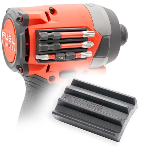 Simon Tools Magnetischer Bohrerhalter für Schlagschrauber und Bohrmaschinen - Überlegener Halt mit 3M Kleber - Bohrerzubehör passend für die meisten Bohrmaschinen: Milwaukee, Dewalt, Makita, Klein,