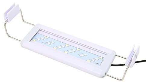 Fisch-Aquarium-Licht mit Ausziehbaren Halterungen, LED-Aquarium-Pflanzen-Licht, Aquarium-LED-Beleuchtung, Aquarium-LED-Lampe für Aquarium