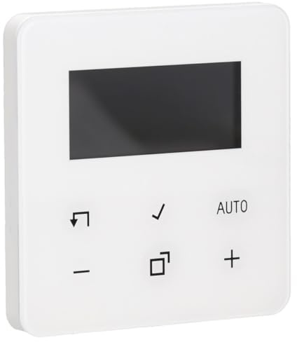 Jung BTCD1791WW JUNG Home Raumthermostat-Display Glas Alpinweiß