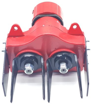 konkoke - Kit universel pour débroussailleuse avec 2 dents de fraisage, accessoire houes pour débroussailleuse à éclater motoculteur, fraise pour débroussailleuse, fraise pour débroussailleuse