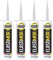 DITOSA CALIDAD E INNOVACION - ELASTIMOR Mortero Sellador, Cemento Express, Impermeable, para encintados, llagueados, sellados, rejunteados, reparaciones, Tubo 310 ml x4