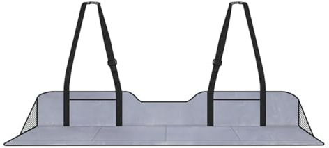 Naqqios Matelas De Banquette Non Gonflable - Extension De Siège Arrière Compact et Pliable avec Sac De Rangement pour Voiture et Camion