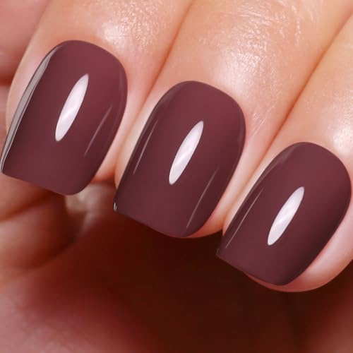 Ozzeal Alt Rosa UV Nagellack, 15ml Alt Rosa UV Gel Nagellack Soak Off LED Gel Nail Polish Herbst Winter DIY Nagel Kunst Starter Maniküre Salon Gellack