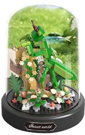 Doyomtoy Ewige Blume Konstruktionsspielzeug, Innendekorationssets, Bastelspielzeug, Erwachsene Geschenke, Dekorationen, Sammlerstücke