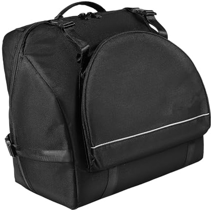 Vaguelly Harmonika Rucksack aus Oxford Stoff mit Großer Kapazität Verstärkten Schnallen und Verstellbarem Schultergurt als Rucksack für Akkordeon und Bassakkordeon