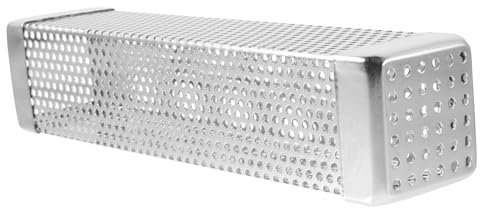 Garneck Scatola Per Affumicatura Inossidabile Accessorio Per Barbecue Resistente Temperature Facile Per Gas
