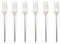 Russell Hobbs Ensemble de fourchettes à dessert de 6 – Vienna, Fourchettes à gâteau en acier inoxydable 18/0, Hauteur 16,5 cm, Poli miroir, Compatible lave-vaisselle