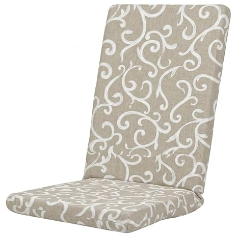 PIND Cojín para Tumbona Exterior 120x50x3,5cm - para Hamaca y Tumbonas de Resina o Madera, Funda Lavable y Antideslizante, Ideal para Jardín, Balcón y Playa, Máximo Confort Relax