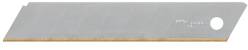 KWB Abbrechklingen 18 mm Titan beschichtet für Cuttermesser 23206 (6 Stück, extrem scharf, Lange Lebensdauer, in praktischer Spenderbox)