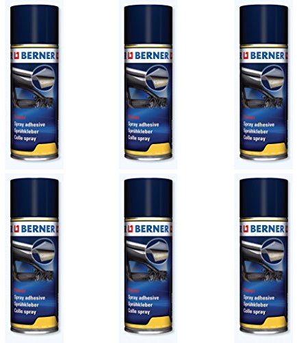 6 Colla spray resistente alle alte temperature per ecopelle,tessuti,gommapiuma,metalli,legno