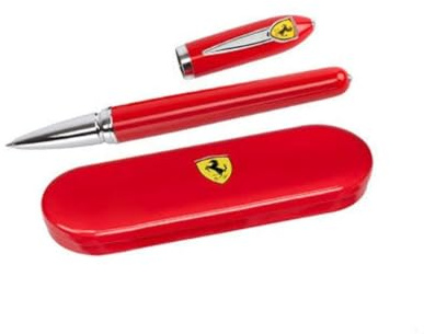 Ferrari 58289 Scuderia Mugello - penna roller, colore: rosso
