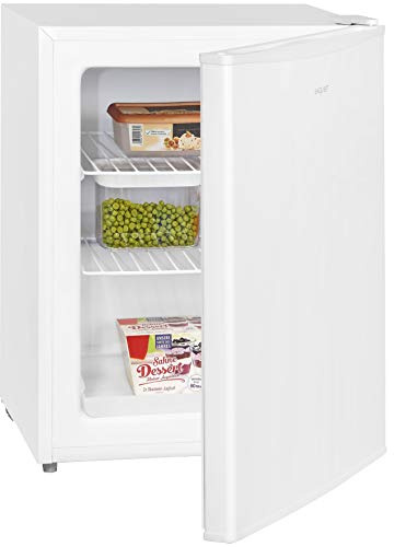 Exquisit Gefrierbox GB60-15A++ | Mini-Gefrierschrank | 42 Liter | 62 cm Höhe | Temperaturregelung | Weiß