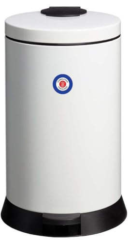 ROSSIGNOL Poubelle de cuisine, Poubelle 20L, Poubelle à pédale, Fabrication française, Seau intérieur amovible avec anse, Couvercle détachable MAGIC