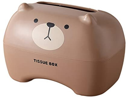 Surakey Kosmetiktücherbox, Feuchttücher Box, Kawaii Katze Taschentuchbox Taschentuchspender Tücherbox,Serviettenbox für Badezimmer, Wohnzimmer, Schlafzimmer, Auto und Büro