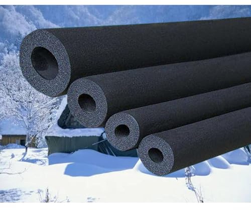 MEIGS Foam Tube Sponge,Flexible Pipe Insulation,Thickness:20mm,ID10-108mm,Waterproof Retardant Outdoor Antifreeze Tube Hose (Size : 7/3 X 4/5 X 6.6ft)