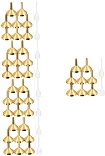 TOPBATHY 5ensembles Mini Entonnoirs Avec Pipettes Pour Remplir De Bouteilles Pour Et Huiles Essentielles