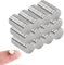 Imanes fuertes de neodimio, extrafuertes, 10 mm x 1 mm, 100 unidades, redondos, pequeños, autoadhesivos, fuertes, para frigorífico, pizarra blanca