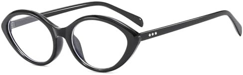 LJCZKA Occhiali Luce Blu Donna Occhi di Gatto, Montatura Occhiali Donna Gatto Anti Affaticamento per Computer Gioco Lettura