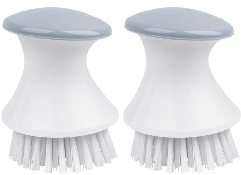 AUAUY Confezione da 2 Spazzola per Piatti, Spazzola per Piatti Con Manico Ergonomico, Spazzole da Cucina per Lavare Piatti, Pentole, Verdur, Lavello da Cucina e Frutta