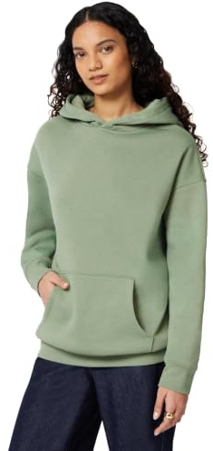 Amazon Essentials Mujer Sudadera con Capucha de Forro Polar de Gran tamaño