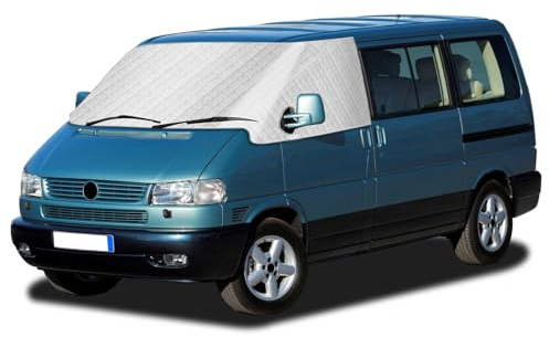 Scheibenabdeckung für VW T4 1990-2004 Frontscheibenabdeckung Windschutzscheiben Abdeckung Auto Sonnenschutz Frontscheibe Hitzeschutz, EIS & UV