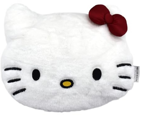 Flauschige Hello Kitty Wärmflasche | BS1970-zertifiziert & auslaufsicher | Auch als Kissen oder Pyjama-Aufbewahrung verwendbar