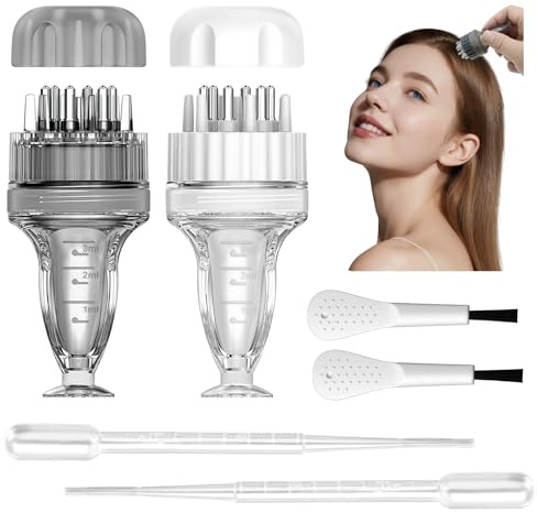 Haaröl Applikator Hair Oil Applicator Scalp Applikator Flasche