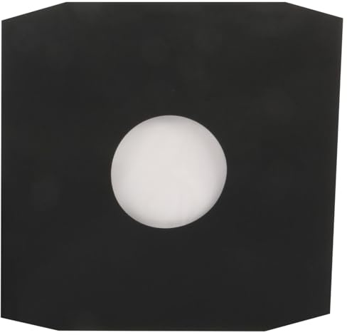 200 St. LP Schallplatten Innenhüllen schwarz mit Eckschnitt gefüttert Vinyl LP Maxi Single