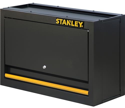 Stanley Wandschrank RTA (1-türig, 30, mit Stahlrahmen, integriertes Verschlusssystem, Gesamtbelastung bis 22,5 kg, kann auch auf den Stanley Track Walls montiert werden) STST97599-1