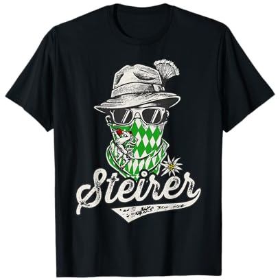 Steirer Bua & Madl Lässiges Trachtenshirt Herren Steiermark T-Shirt