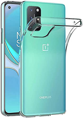 Captor Hülle Transparent TPU Silikon Case, ultradünn & weich, Anti-vergilbend, Flexibles Clear Cover, Handyhülle (Oneplus, Trasparente, Oneplus: 8T)