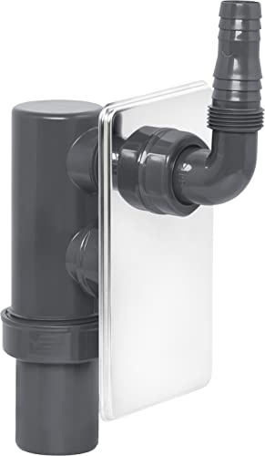Cornat Rezyklat Maschinen-Unterputz-Geruchverschluss – Siphon | Hergestellt aus recycelten Kunststoffen – Made in Germany Qualität – Ablaufverbindung – 1 Zoll – 40 mm Durchmesser