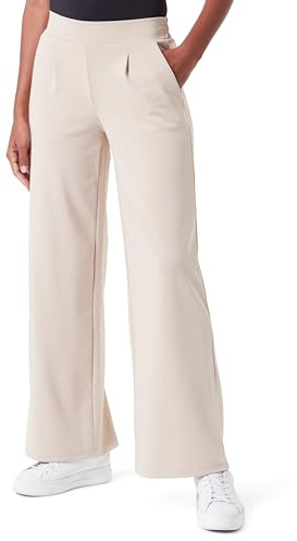 ICHI Damen Ihkate Long Wide Pa2 Lässige Business-Hose, 151308/Doeskin, S EU