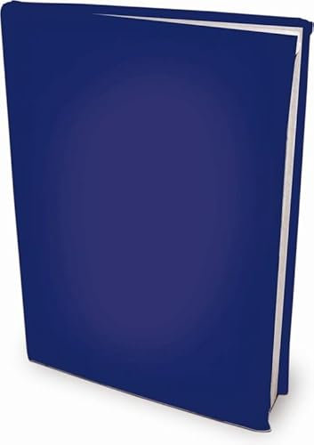 Dehnbare Buchhüllen A4 - Blau - 3 Stück