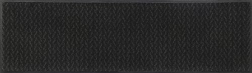 wash+Dry Fußmatte Duo Charcoal 35x120cm, innen und außen, waschbar