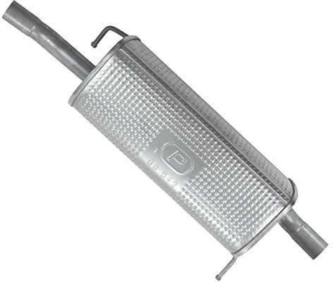 Polmo Schalldämpferset Auspuff Endtopf für Micra 3 III K12 2005-12/2010 1.2 1.4 1.5 dCi Schrägheck