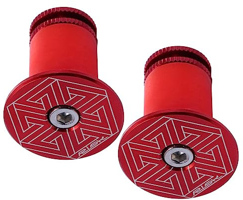 Mountainbike Endstopfen 2 Stück aus Aluminiumlegierung für Lenker
