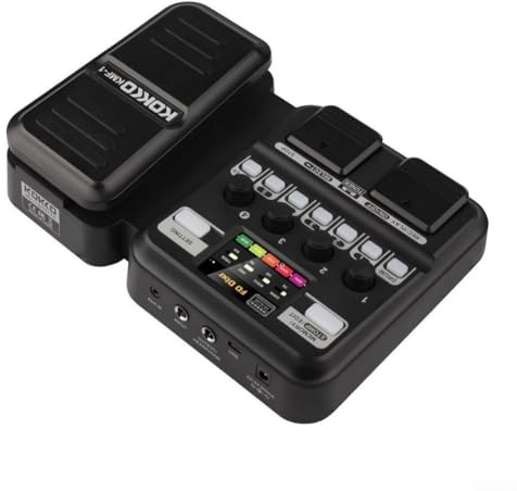 KOKKO KMF-1 - Pedal de efecto múltiple para guitarra de 6 estilos, modelos de altavoces 18 para bandas