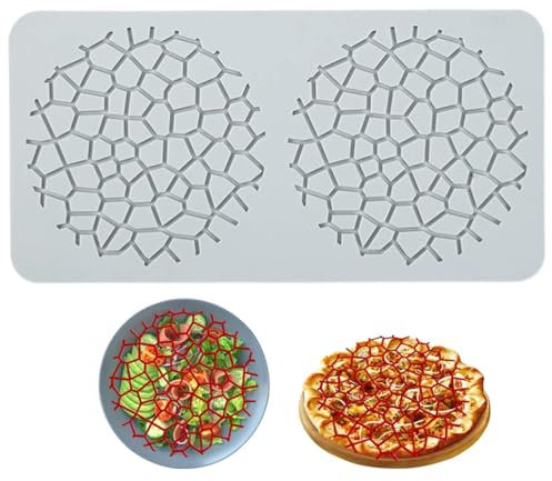 JJiaoLinin Moule Dentelle Silicone, Silicone Moule Tapis de Fondant Gâteau de Dentelle,pour Pâte à Sucre,Chocolat,Fondant,Beurre,Gâteau,Décoration D'assiette