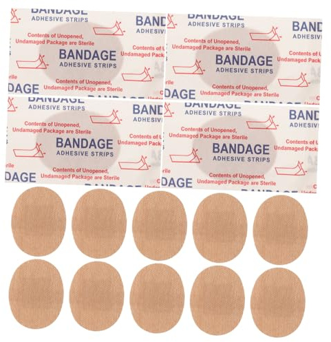 FRCOLOR 50piezas Vendaje Curita Transpirable Para Cuidado De Heridas Vendas Adhesivas De Tela Elástica Para Heridas Pequeñas Vendas Prácticas Para Nudillos Actividades Al Aire