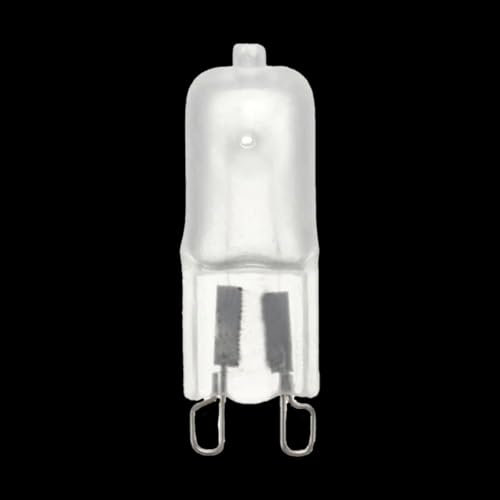 UGEFKMQ Stiftsockellampe G9 230V 25W Halogenlampen Leuchtmittel G9 120V 40W Kapsel Glühbirnen für Backofenlampe, Deckenleuchten, Leuchter 120 V-20W 1Pc