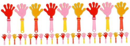 PRETYZOOM 3 Set di Battimani per Bambini Bomboniere per Feste Battimani per Bambini Portatili Robusti per Eventi Sportivi 20 Pezzi * 3