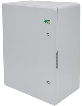 RSE vattentät fördelningsbox för utomhusbruk | IP65 | ABS-plasthölje utomhus | kopplingsbox | strömlåda | vägguttag trädgård 300 x 400 x 170 mm